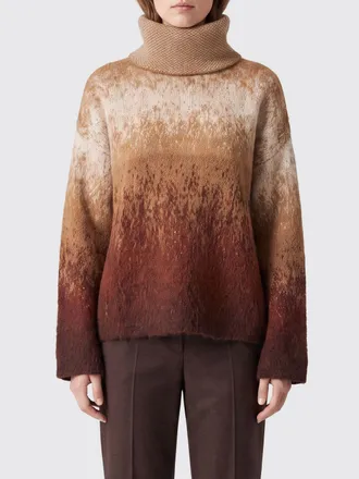 Liu Jo Dolcevita relaxed fit in misto lana e alpaca con motivo astratto