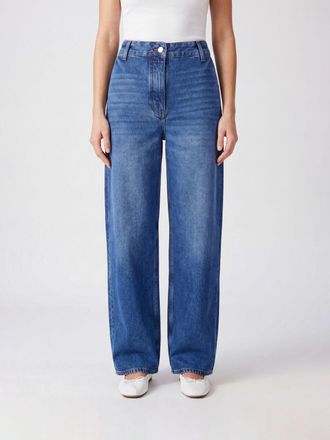 STUDIO NICHOLSON Jeans Woman color Blue