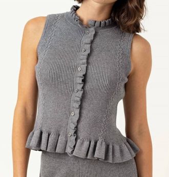 Sundays Ozzie Tank Top In Fog