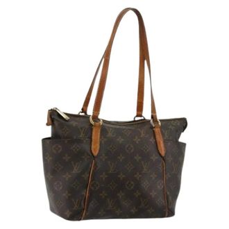 Louis Vuitton Pre-owned Tote Bags, female, Brown, Size: ONE SIZE Pre-owned Vintage Monogram Tote Bag