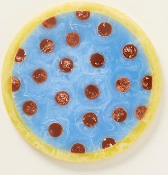 Anthropologie Polka Dot Resin Cheeseboard