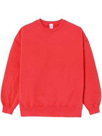 Re/Done Sweater met ronde hals - Rood