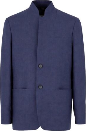 Sease Blazer Ellen - Heren - Business blazers - Blauw - 2XL - Katoen - Kostuums