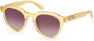 Guess Authentieke Bril met Topkwaliteit - Heren - Zonnebrillen - Geel - 50 MM - Accessoires