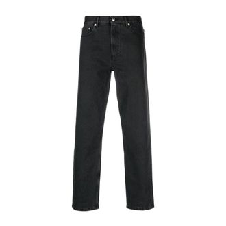 A.P.C. Straight Fit Jeans, male, Black, W31, Black Straight Leg Jeans