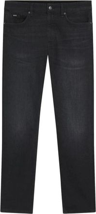 HUGO BOSS Delaware Slim-Fit Jeans - Heren - Slim Fit Jeans - Zwart - W33 L32 - Katoen - Jeans