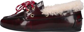 Toral Shoes Schoenen, Dames, Rood, 40 EU, Leer, Nahua Loafer