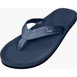 indosole Responsibly-Made Tire Sole Easy Living Flip Flops in Shore at Nordstrom, Size 10