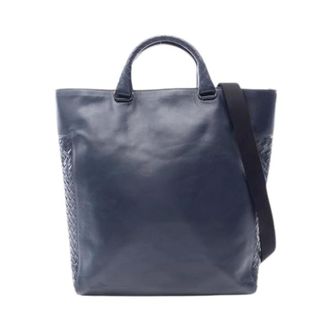 Bottega Veneta Borsa Tote Pre-owned - - Pre-owned - Uomo - Blu - ONE SIZE