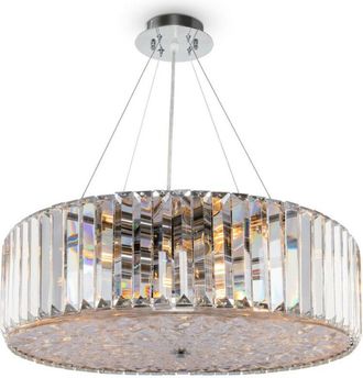 Maytoni Maytoni - Modern - Recinto Modern Recinto 8 Light Chrome Ceiling Lamp Crystal