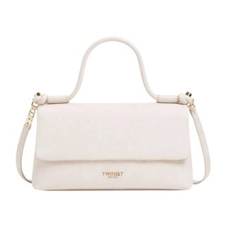 Twinset Handbags, female, White, Size: ONE SIZE Shoulder Crossbody Bag