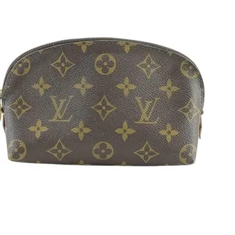 Louis Vuitton Brown Galle Monogram Monogram Pouch (Pre-Owned)