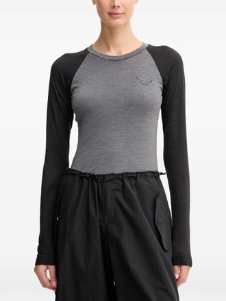 Dynafit Tour Light Merino long sleeve ski top - Grijs