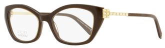 Swarovski Womens Atelier Eyeglasses SK5361P 036 Brown/Gold 52mm