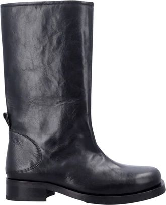 Our Legacy Haul Camion Boot - Dames - Hoge Laarzen - Zwart - 38 EU - Leer - Schoenen