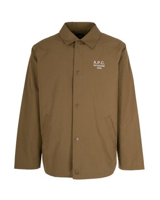 A.P.C. Jacket with logo embroidery