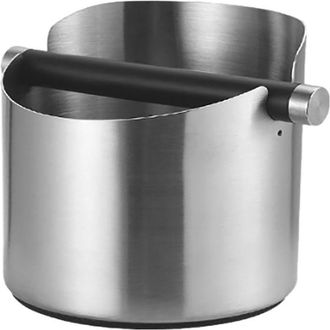 OEM Koffiedik Bak - Acier Inoxydable - 14,5 X 14,5 X 8 Cm - Pour Machine &Agrave; Caf&eacute; - 1 Pi&egrave;ce