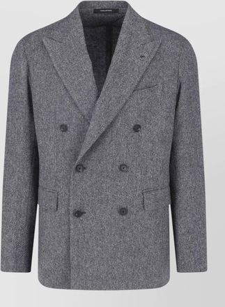 Tagliatore wool cashmere double breasted suit