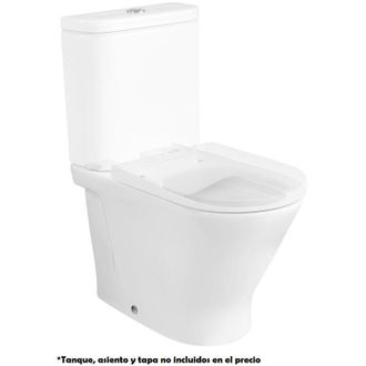 Roca Taza Para Tanque Bajo Roca Rimless The Gap