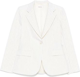 P.A.R.O.S.H. Blazer gessato - Bianco