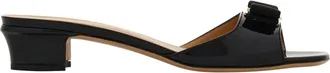 Ferragamo Slip-On Leather Sandals