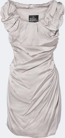 Vivienne Westwood Ginnie Amber draped minidress