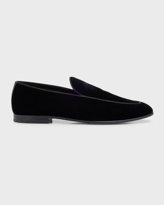 Ermenegildo Zegna Mens Lido Slip-On Loafers