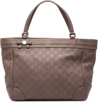 Gucci Pre-owned Gucci Guccissima Mayfair Tote 257061 002123