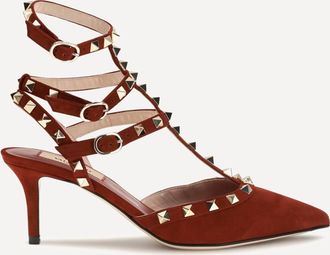 Valentino Garavani Rockstud suede Pumps Female 38.5