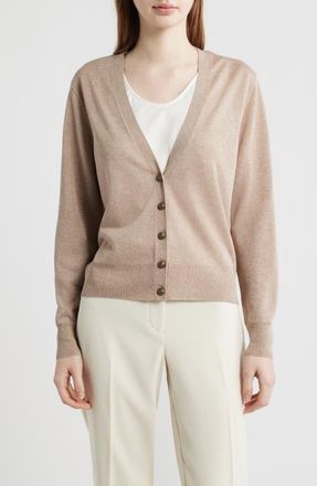 Kobi Halperin Jenna Cardigan in Khaki at Nordstrom, Size Xx-Large
