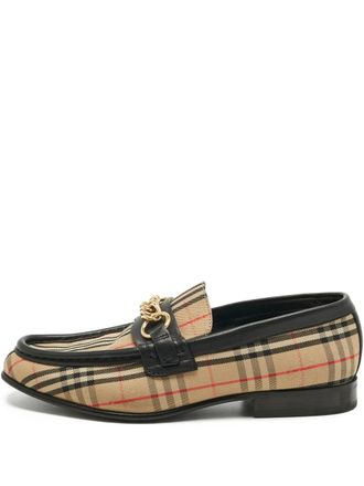 Burberry Moorley chain loafers - Neutrals