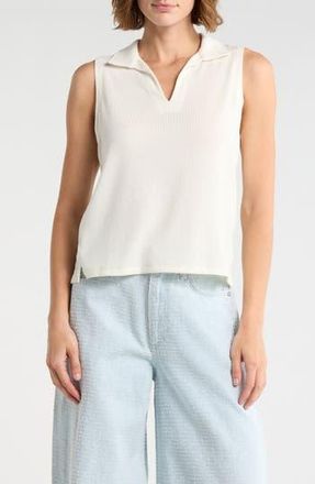 Rag & Bone Lea Tank Polo in Chalk at Nordstrom Rack, Size X-Small