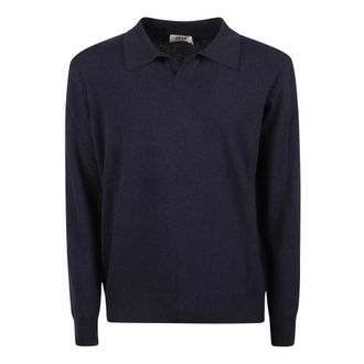 Altea Maglione Girocollo Regular - - Knitwear - Uomo - Blu - L