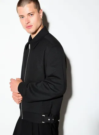 HUGO BOSS Mens Sleek black jacket Modern fit