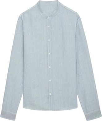 Zadig&Voltaire Camicia Stan in lino - - Shirts - Uomo - Blu - S