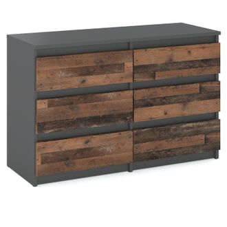 OEM C&oacute;moda/mueble Para Tv Para Sal&oacute;n, Color Gris, Estilo Vintage Antiguo, 100 Cm