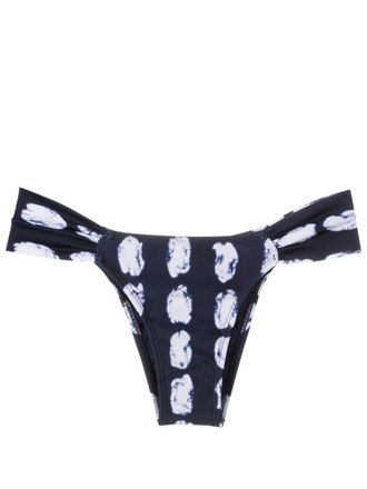 Lenny Niemeyer Bikinislip met print - Blauw