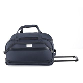 Isaac Mizrahi New York Movi 20 Inch Carry-On Softside Rolling Duffel Travel Bag with Telescopic Handle