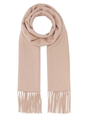 Prada Powder Pink Silk Blend Scarf