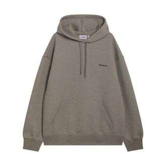 Carhartt Work in Progress Carhartt Wip, Hoodies, male, Brown, Size: XL Hooded Alda Sweat
