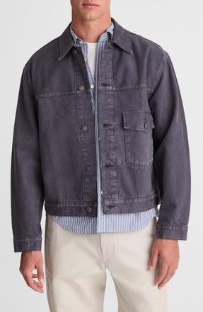 Madewell Garment Dye Denim Jacket in Industrial Blue at Nordstrom, Size Xx-Large