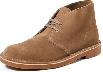 Clarks Mens Bushacre 3 Chukka Boots, beige, 44.5 EU