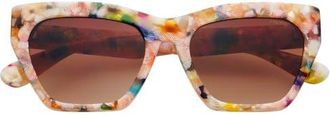 Freyrs Eyewear Gia Cat Eye Sunglasses in Pink Pearl at Nordstrom