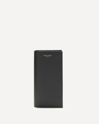 Saint Laurent Portafogli in pelle martellata Man UNI