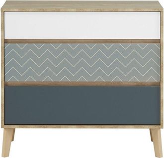 Calicosy Calicosy - Cómoda 3 cajones Larvik - Fabricación francesa