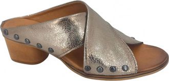 Eric Michael Womens Hila Sandal In Pewter