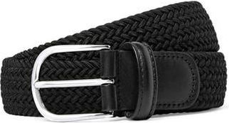 Anderson's Stretch Woven Belt in Black at Nordstrom Rack, Size 40