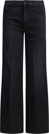 Mother Wide Leg Jeans - Dames - Loose Fit Jeans - Zwart - W26 - Jeans