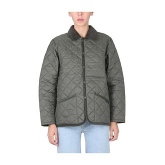 Lavenham Raydon Quilted Jacket - Dames - Jassen - Groen - Maat: L Corduroy