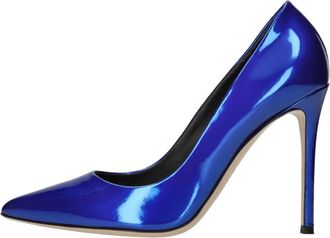 Ninalilou Dames, Schoenen, Blauw, Maat: 36 EU Leer